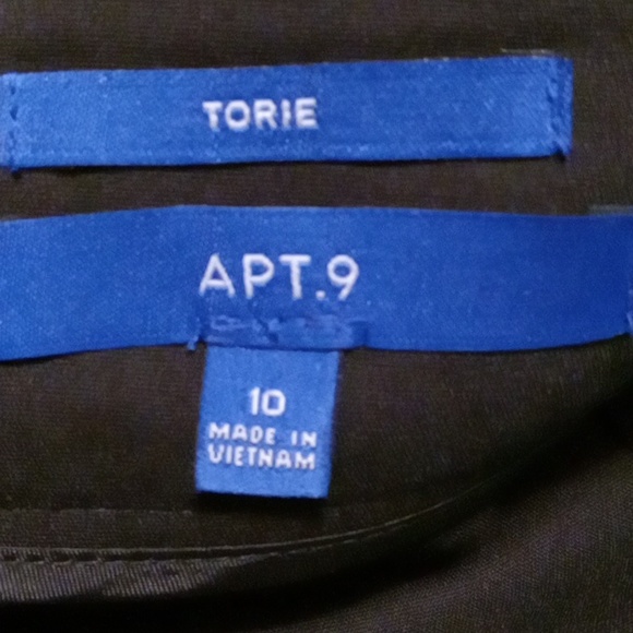 Apt.9 Size 10 Torie women's black skirt size - Picture 5 of 7